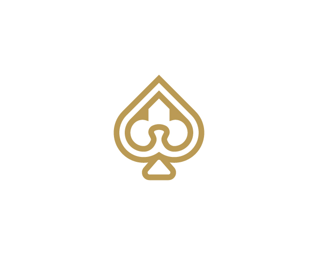 abstract Ace Lion Logo